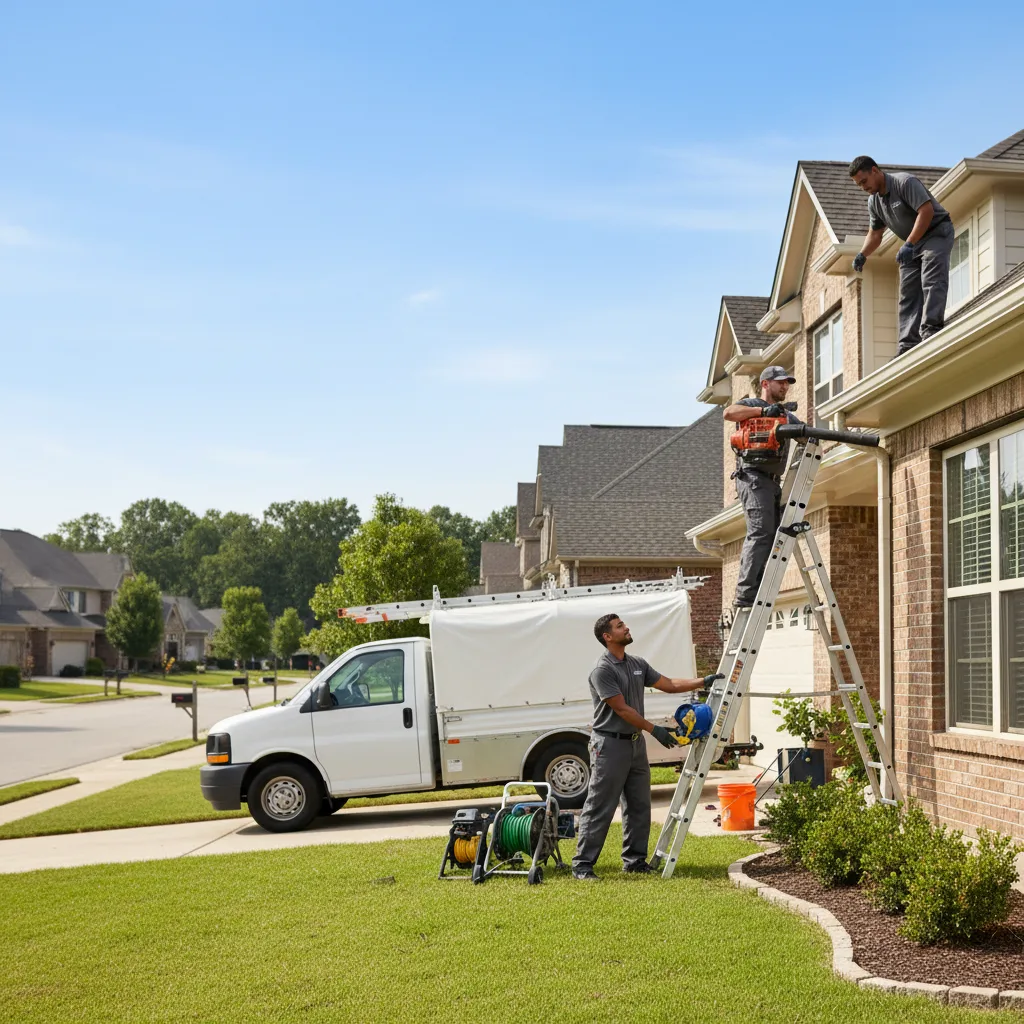 Home Gutter Service in Falcon Heights, TX near me